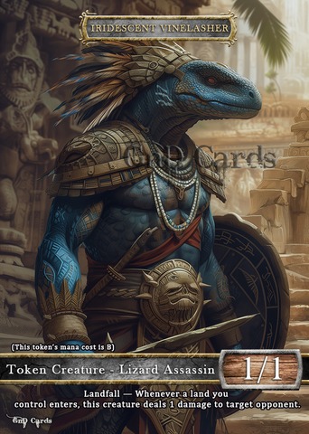 Iridescent Vinelasher *TOKEN*